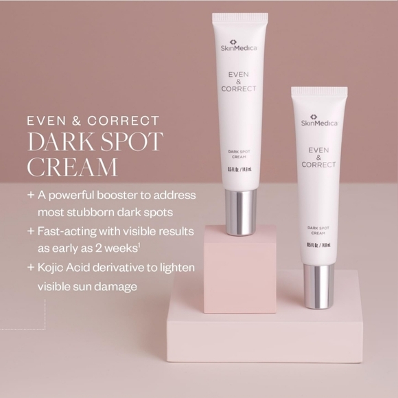 ✨️SkinMedica✨️Even & Correct Dark Spot Cream w/Retinol 0.5 Fl. Oz. SEALED NWT - Picture 2 of 5